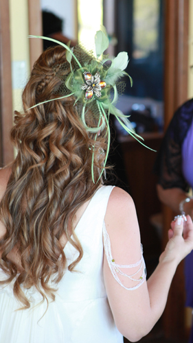 bridal hair